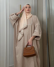 Load image into Gallery viewer, Winter Closed Butterfly with Square Neck (Sand Brown)