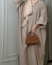 Load image into Gallery viewer, Winter Closed Butterfly with Square Neck (Sand Brown)