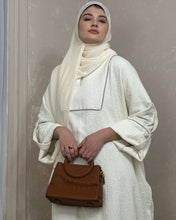 Load image into Gallery viewer, Winter Closed Butterfly with Square Neck (Cream)