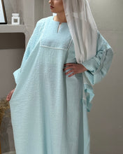 Load image into Gallery viewer, Winter Closed Butterfly with Square Neck (Sky Blue)