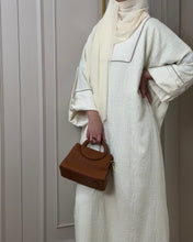 Load image into Gallery viewer, Winter Closed Butterfly with Square Neck (Cream)