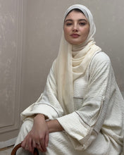 Load image into Gallery viewer, Winter Closed Butterfly with Square Neck (Cream)