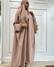 Load image into Gallery viewer, One-Piece Crinkle Jilbab (Blush Tan)
