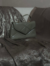 Load image into Gallery viewer, Three-Piece Set: Metallic Patterned Bisht &amp; Silky Inner Dress (Taupe)
