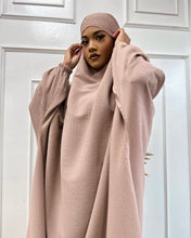 Load image into Gallery viewer, One-Piece Crinkle Jilbab (Blush Tan)
