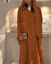 Load image into Gallery viewer, Luxury Double Chiffon Embellished Abaya
