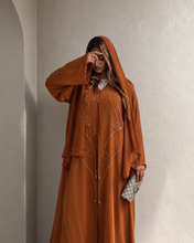 Load image into Gallery viewer, Luxury Double Chiffon Embellished Abaya

