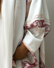 Load image into Gallery viewer, Sadu Cotton Jacquard Abaya (Terracotta Orange or Rose)

