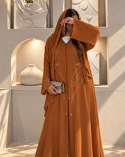 Load image into Gallery viewer, Luxury Double Chiffon Embellished Abaya

