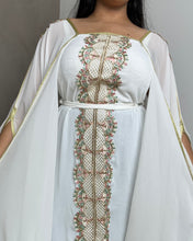 Load image into Gallery viewer, Moroccan Kaftan Cape with Stunning Embroidery
